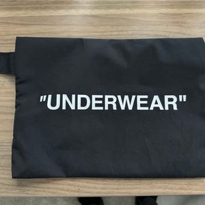 Off-White Flat Pouch